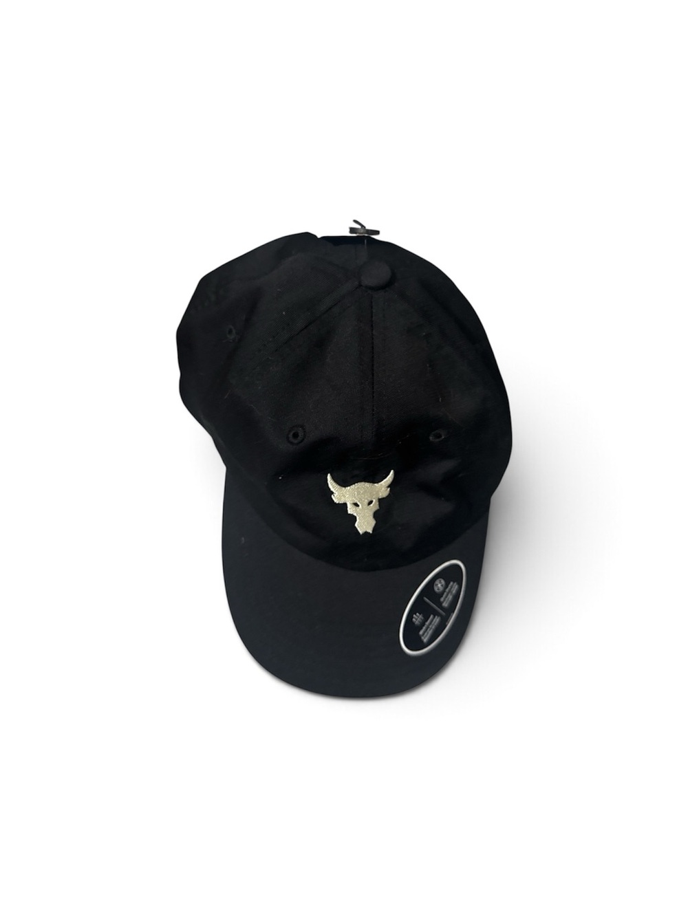 Black Baseball Cap with Project Rock Emblem